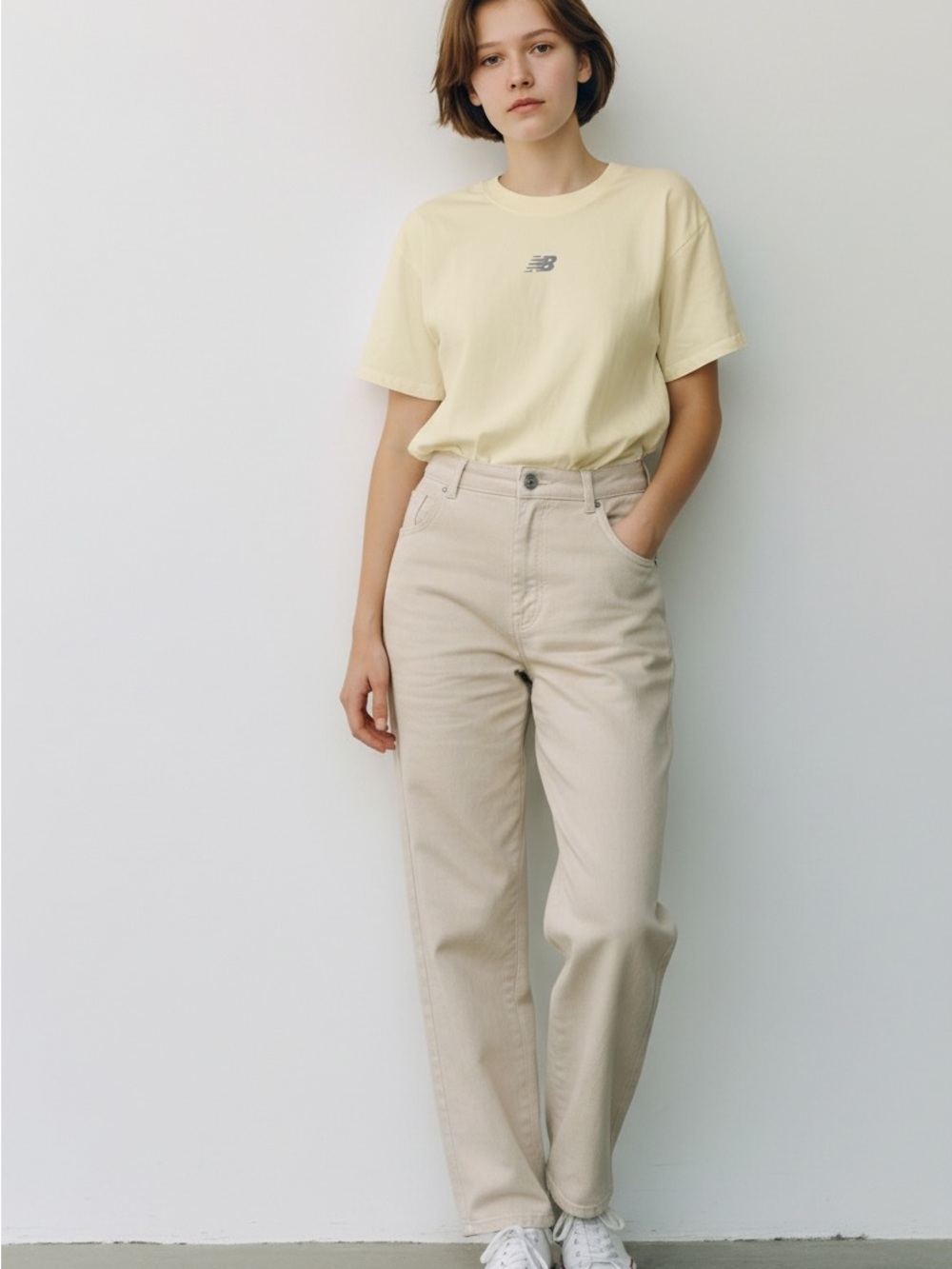 New Balance Yellow Performance Athletic Tee Women’s XL